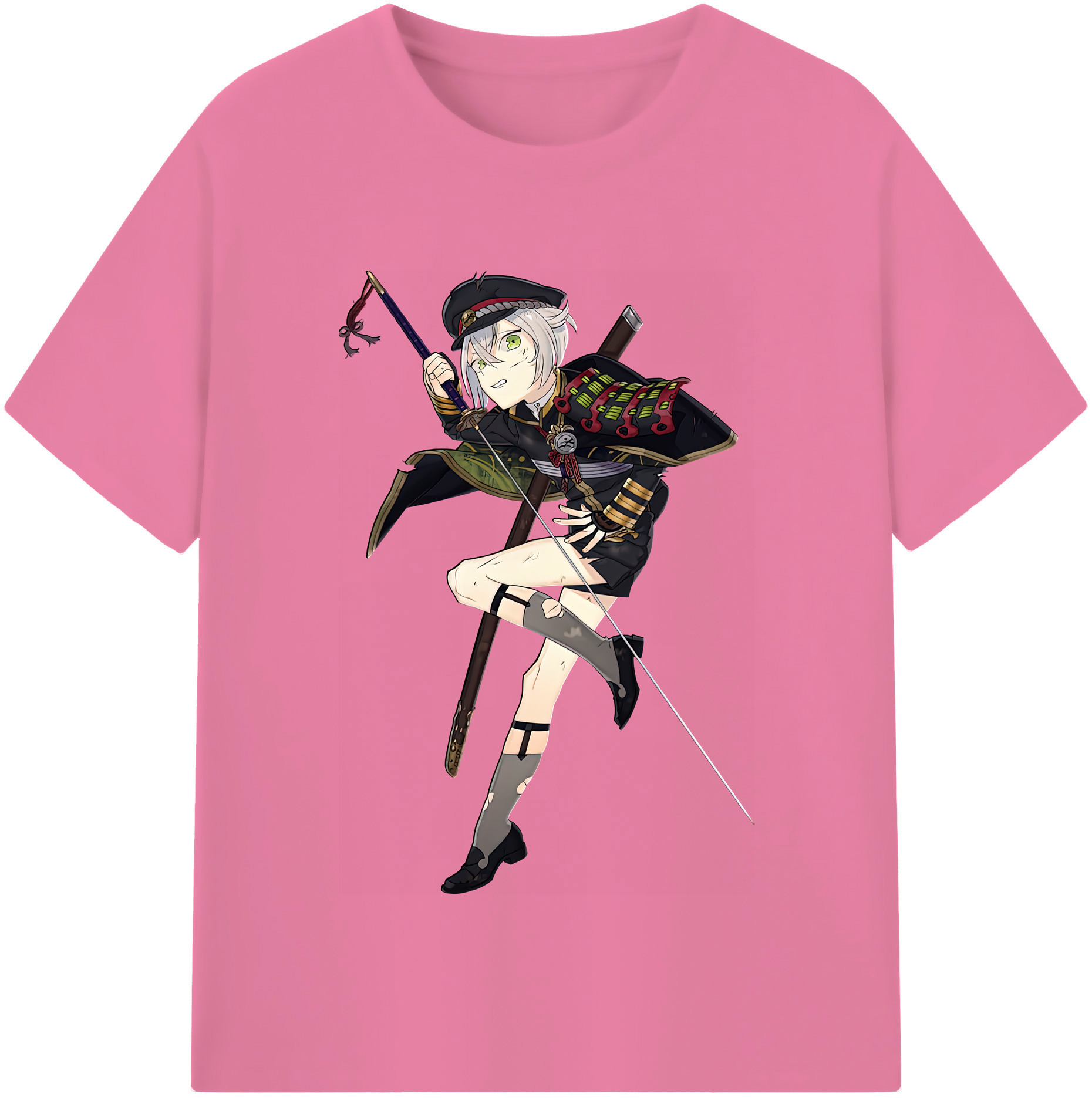 （画像用） 刀剣乱舞 Touken Ranbu 綿100％半袖Tシャツ（フロントプリント）